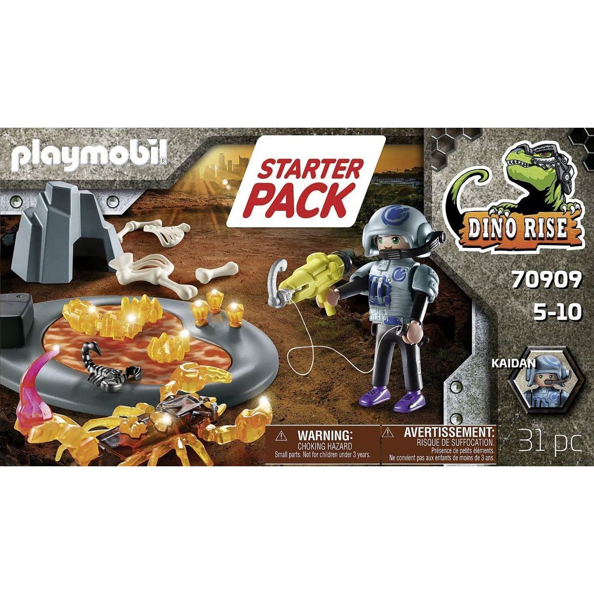 PLAYMOBIL® 70909 Starter Pack Boj s ohnivým škorpionem