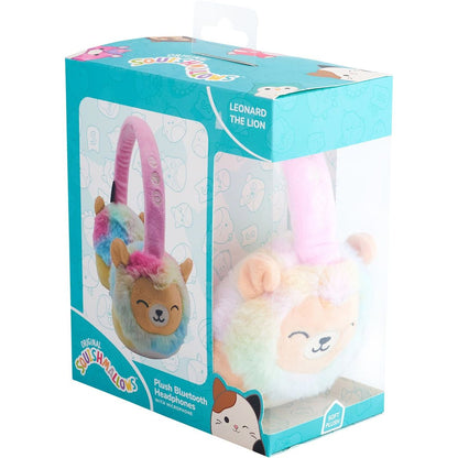 Lazerbuilt Squishmallows Plush Bluetooth Headphones - Leonard