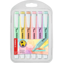 Zvýrazňovač STABILO swing cool Pastel 6 ks sada
