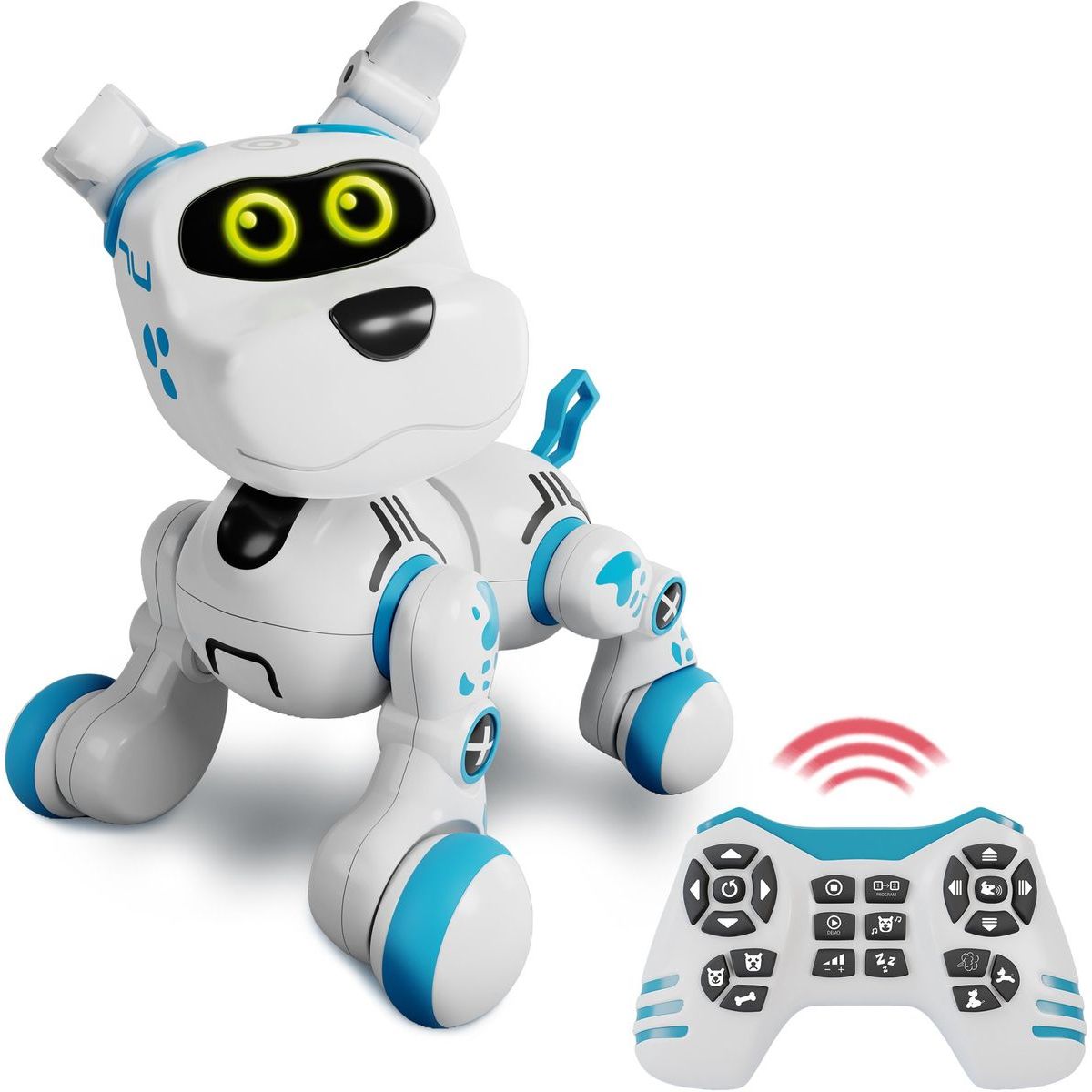 MaDe Robotický pes Zigybot Bobby s dotykovými senzory