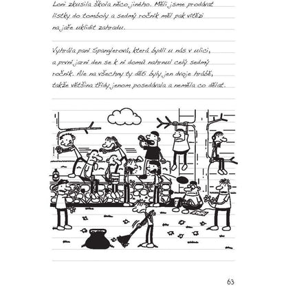 Deník malého poseroutky 6 - Ponorková nemoc - Jeff Kinney