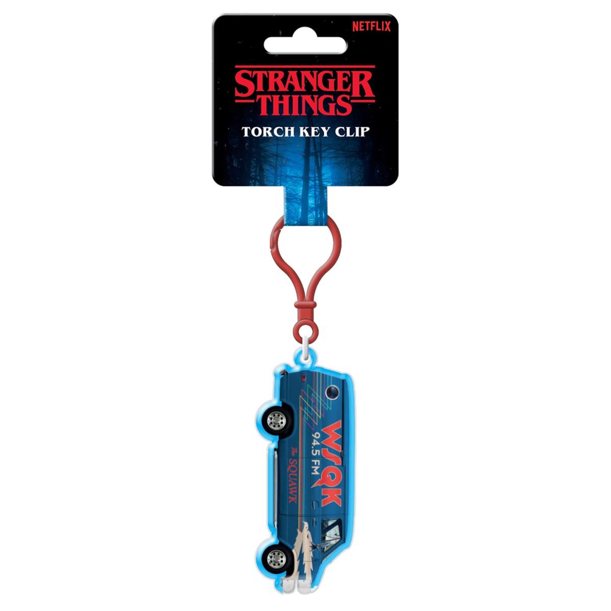 Stranger Things klíčenka se světlem - WSQK Van