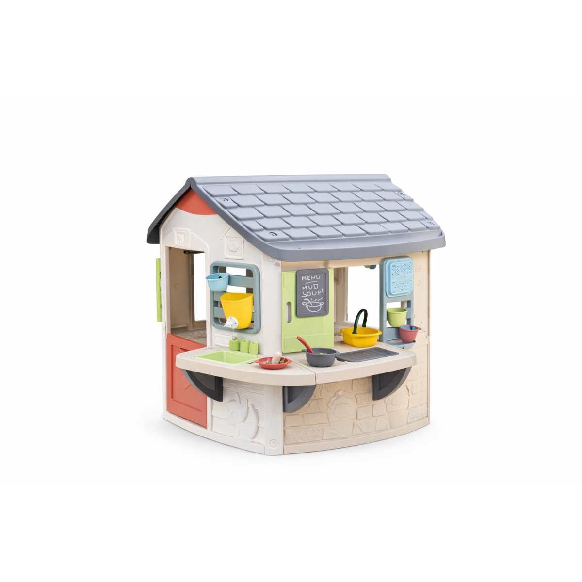 Smoby Domeček Life Mud Cooking rozšiřitelný