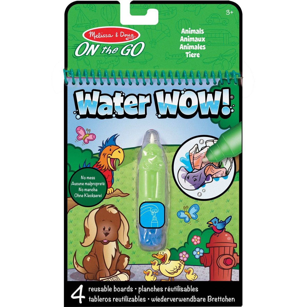 Melissa & Doug water wow kouzlení vodou zvířátka