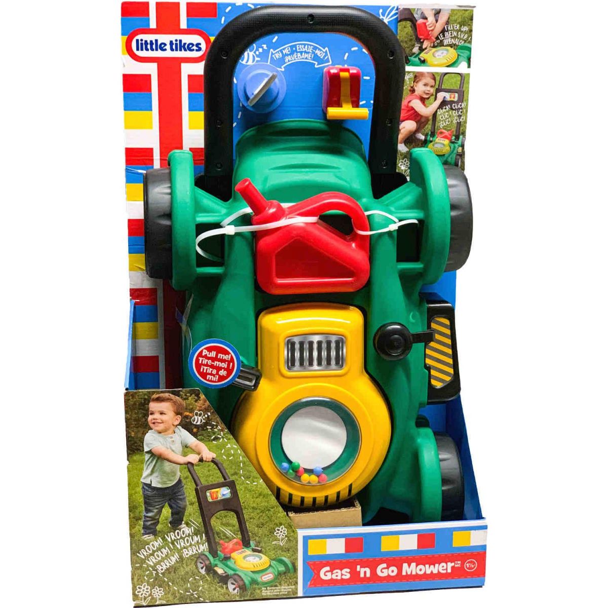 Little Tikes Sekačka na trávu zelená