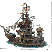 CubicFun Puzzle 3D Pirátský přístav Tortuga 218 dílků
