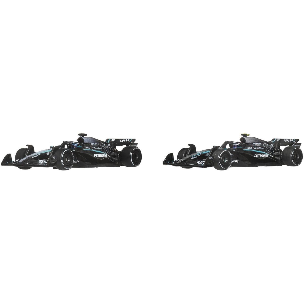 Hot Wheels 2 ks angličák Premium Formula 1 Mercedes AMG Russell & Antonelli