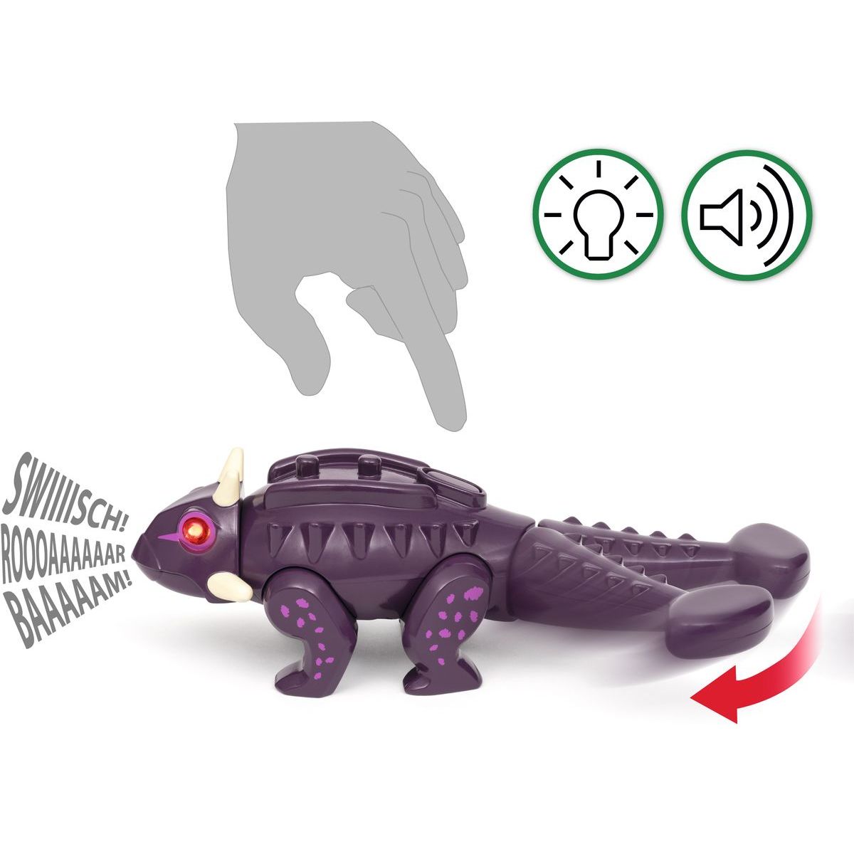 Vlaková sada dinosauří útok