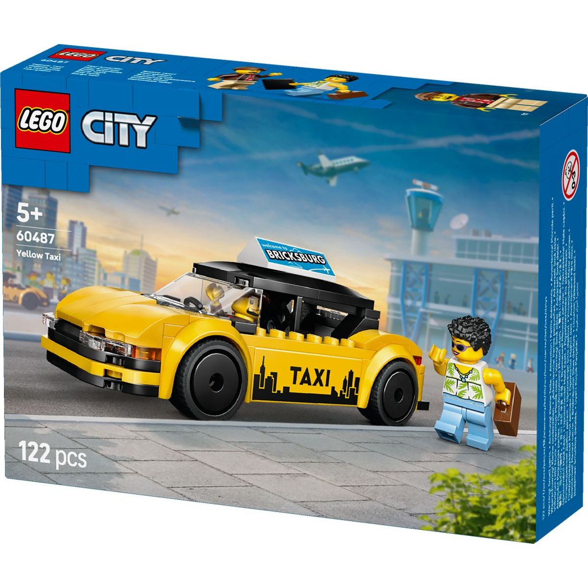 LEGO® 60487 Žlutý taxík