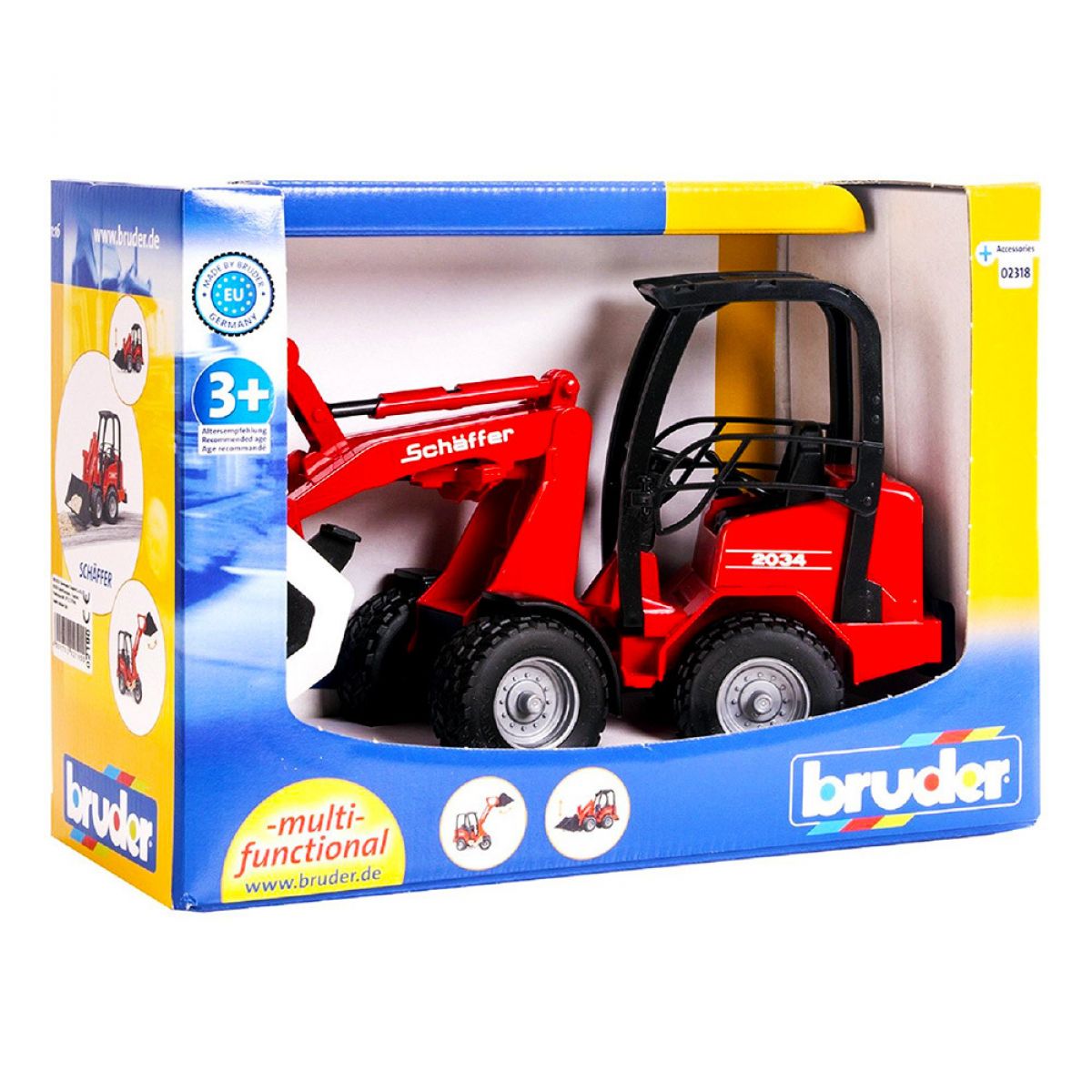 Bruder 2190 Nakladač Schäffer 2034 1:16