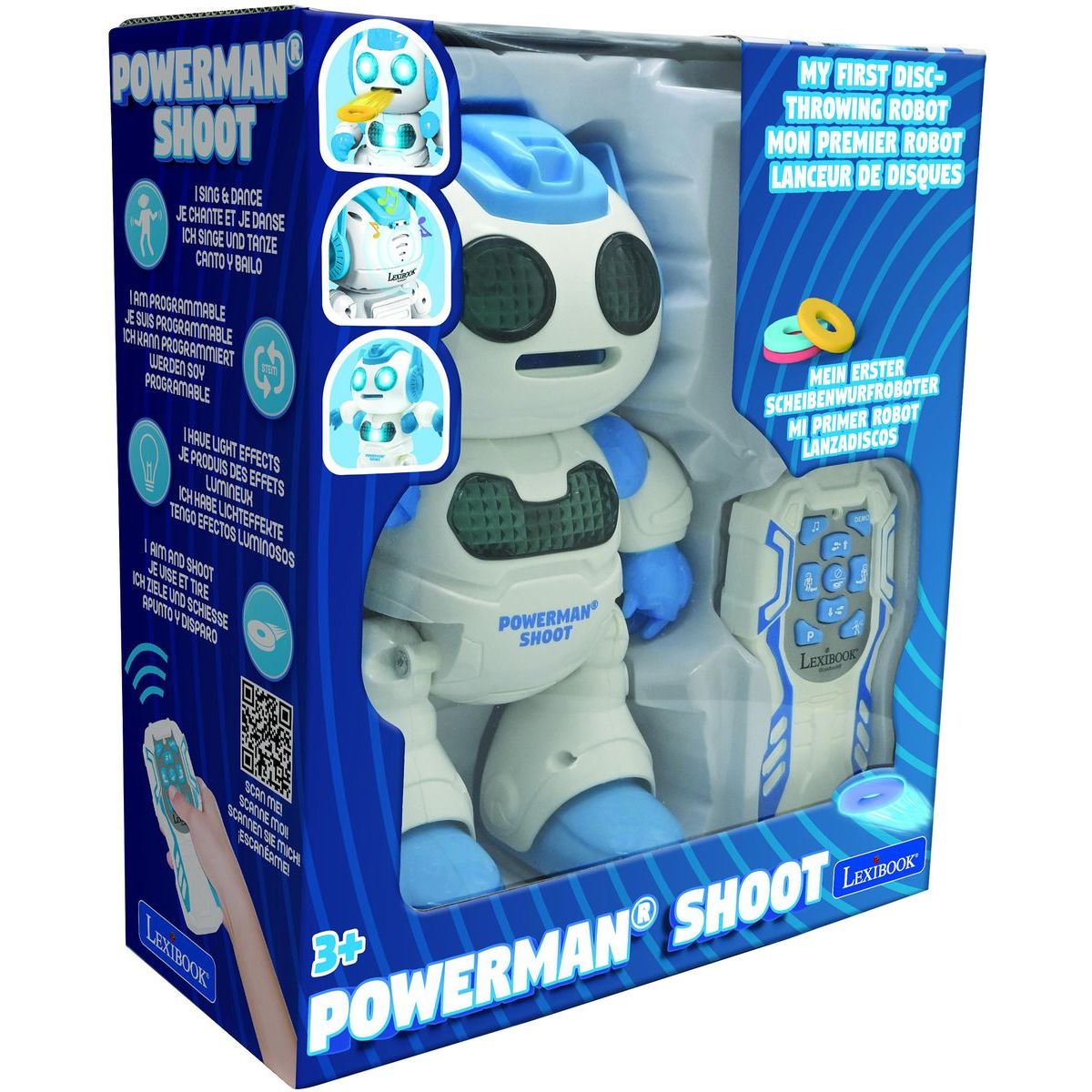 Lexibook Robot Powerman Shoot