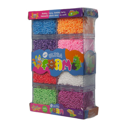 Ultra Foam mini balení 8 ks v 8 barev modelovací hmota
