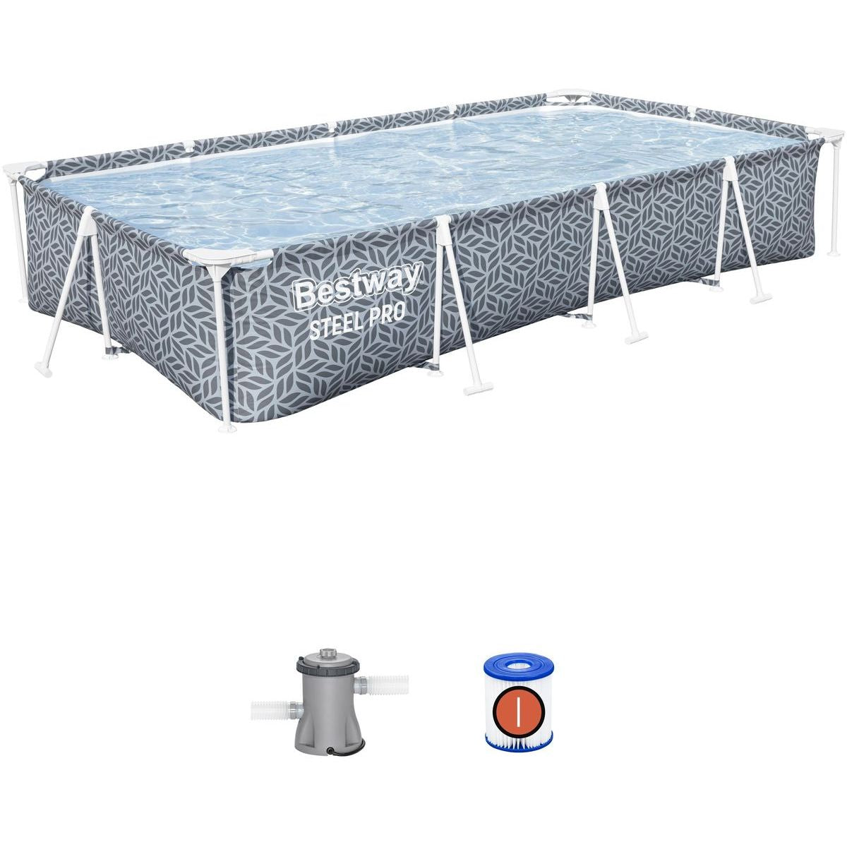 Bestway Bazén s konstrukcí Steel Pro™ 366 x 201 x 66 cm bez filtrace