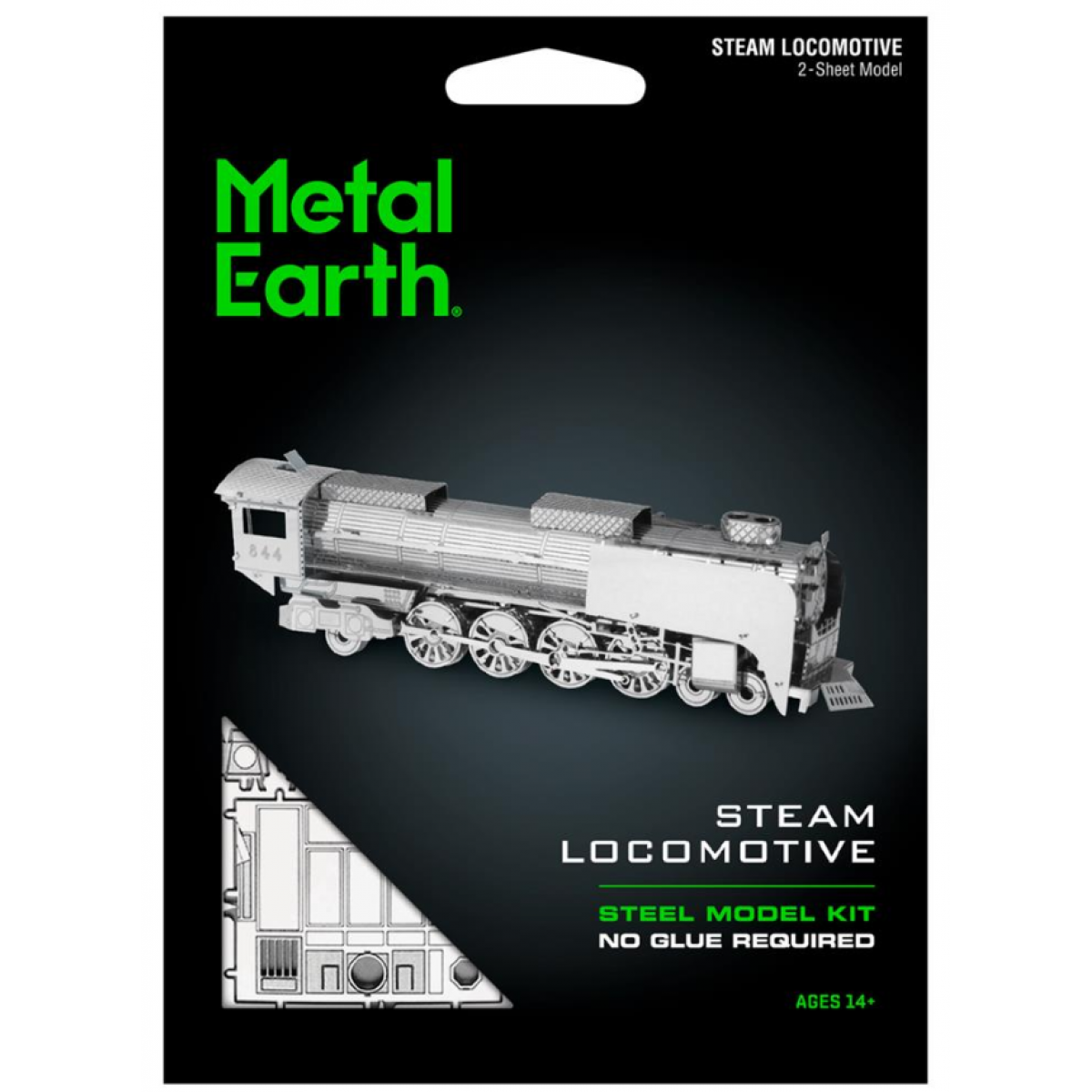 Metal Earth 3D Puzzle Steam Locomotive 14 dílků