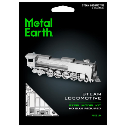 Metal Earth 3D Puzzle Steam Locomotive 14 dílků