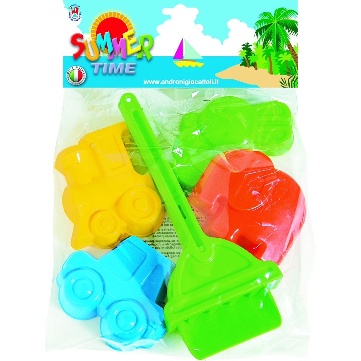 Alltoys Androni Sada bábovek, lopatka a hrabičky