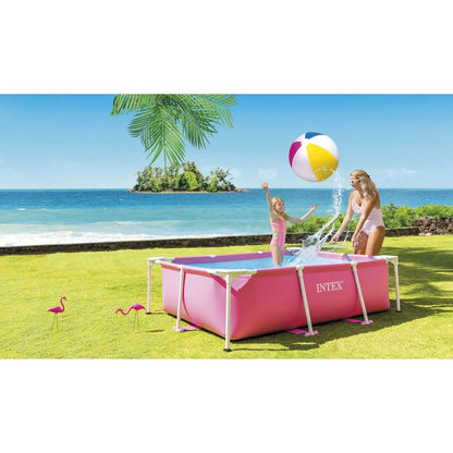 Intex 28266NP Bazén Pink Rectangular Frame 220x150x60 cm