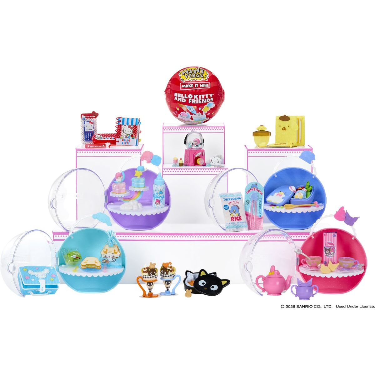 MGA's Miniverse Make it Mini Hello Kitty, série 4 - sběratelská sada