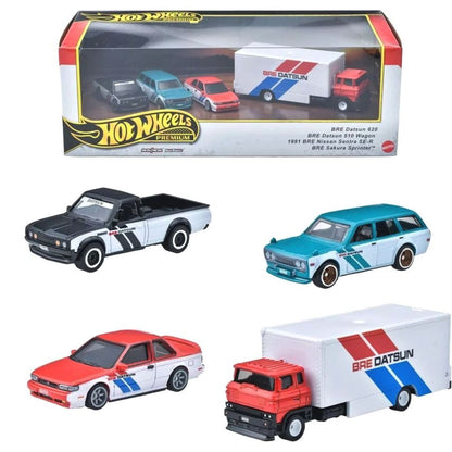 Mattel Hot Wheels 3 ks prémiový angličák s týmovým tahačem Fuji Fest