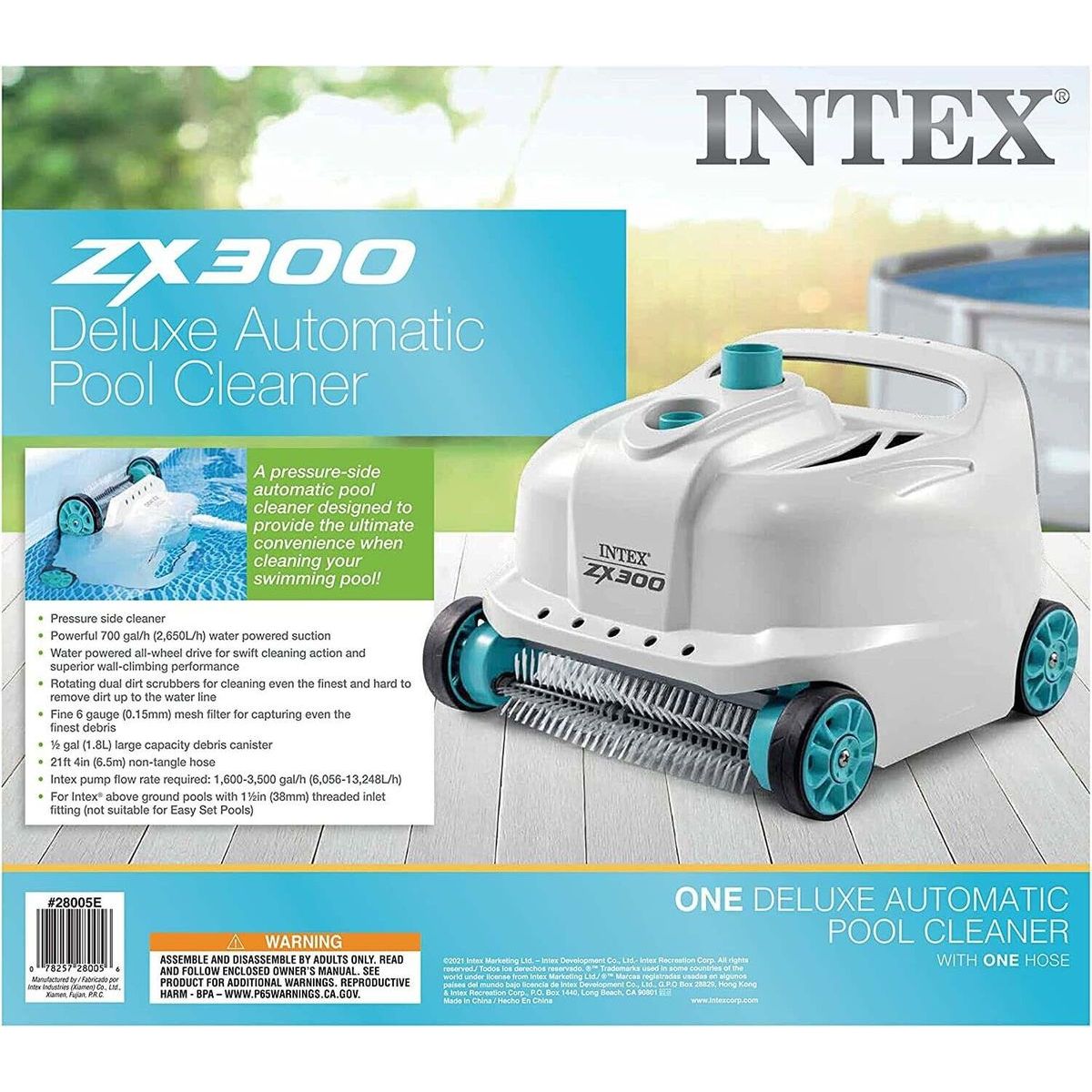 Intex 28005 Automatický vysavač do bazénu - Poškozený obal