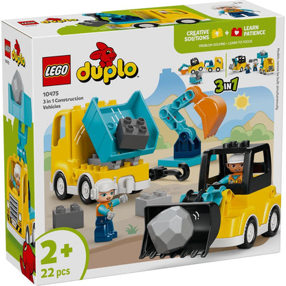 LEGO® 10475 Vozidla na stavbě 3 v 1