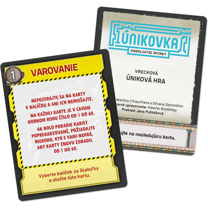 Albi Únikovka Prekliatie sfingy SK verzia