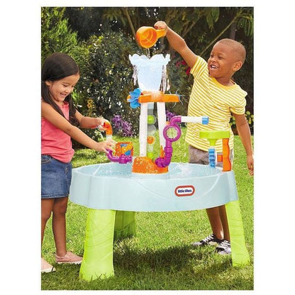 Little Tikes Vodní stůl továrna na vodotrysky - modrý - Poškozený obal