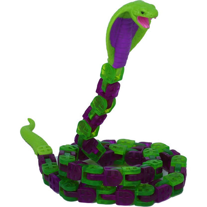 Alltoys Klixx Creaturez Kobra fialovo-zelený