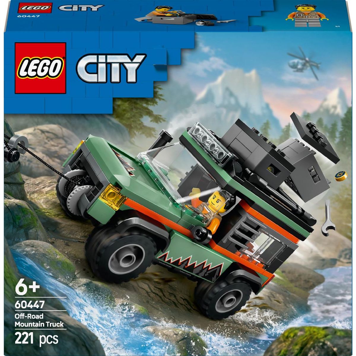 LEGO® City 60447 Terénní horské nákladní auto 4 x 4
