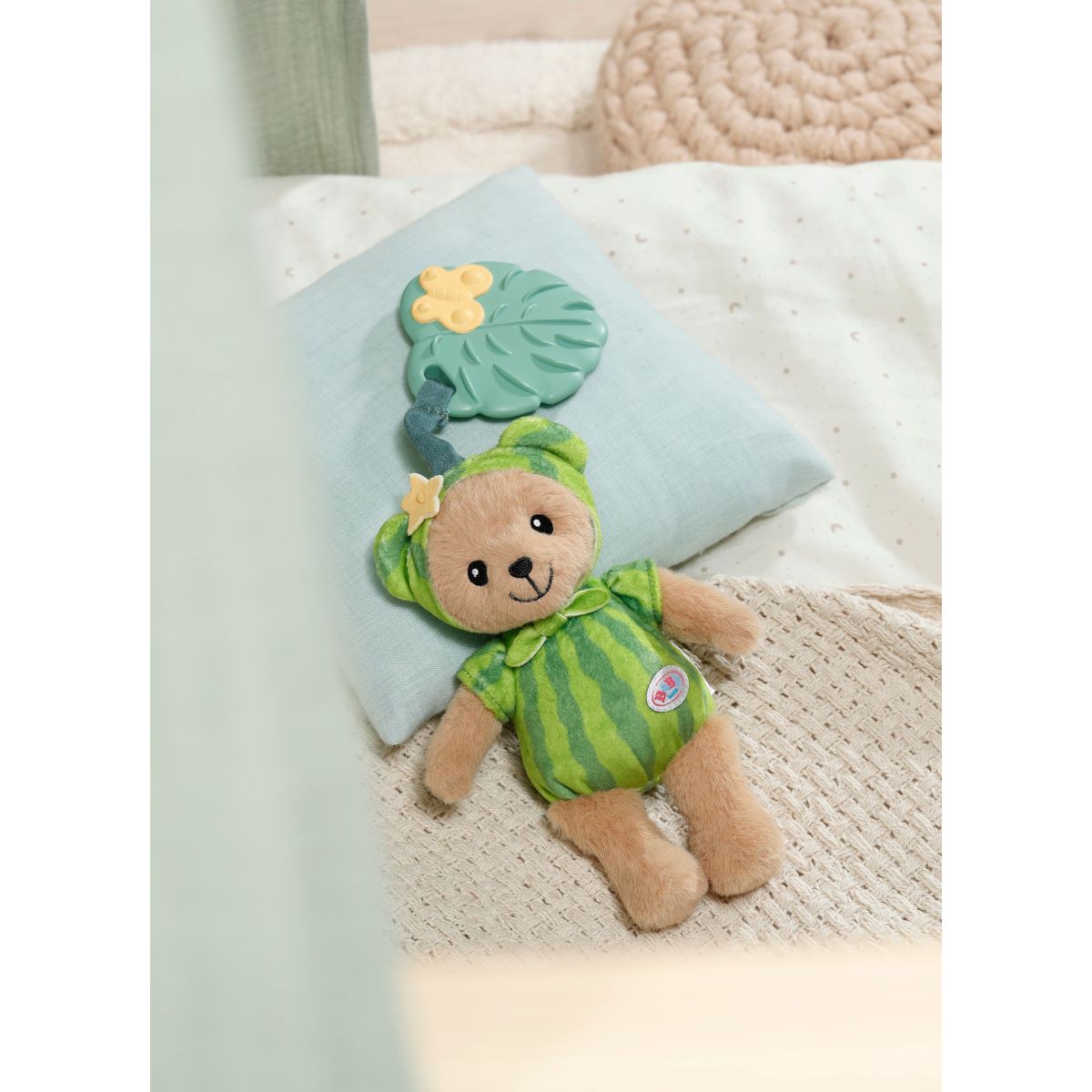 Baby Born Medvídek Teddy melounek 18 cm