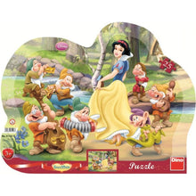 Dino Puzzle deskové Disney Sněhurka 25 dílků
