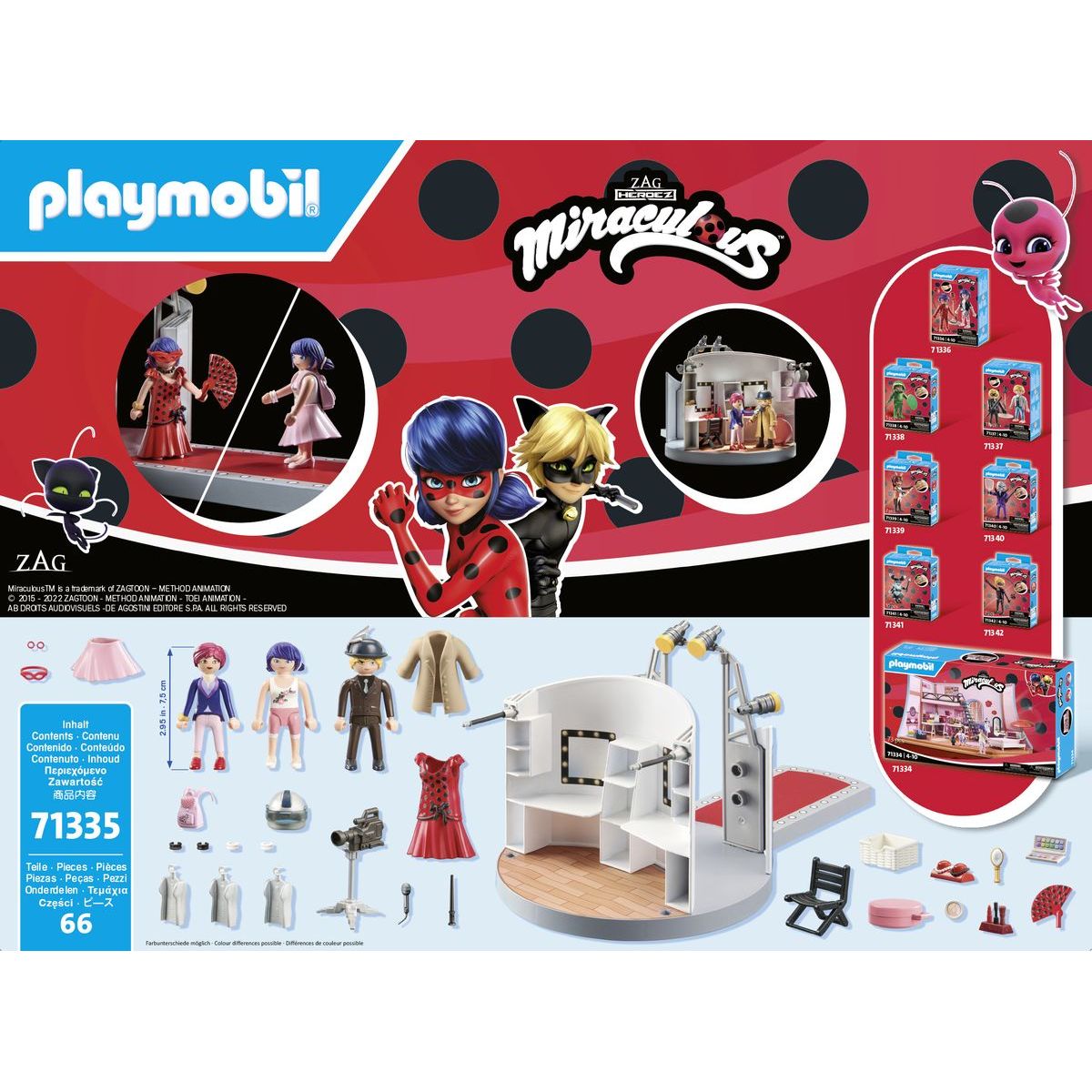 PLAYMOBIL® 71335 Kouzelná Beruška a Černý kocour: Fashion Show v Paříži