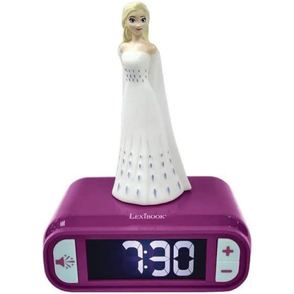 Lexibook Budík s nočním 3D světlem Ledové království Elsa