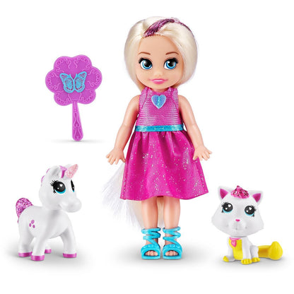 Zuru Panenka Sparklez Girlz se zvířátkem