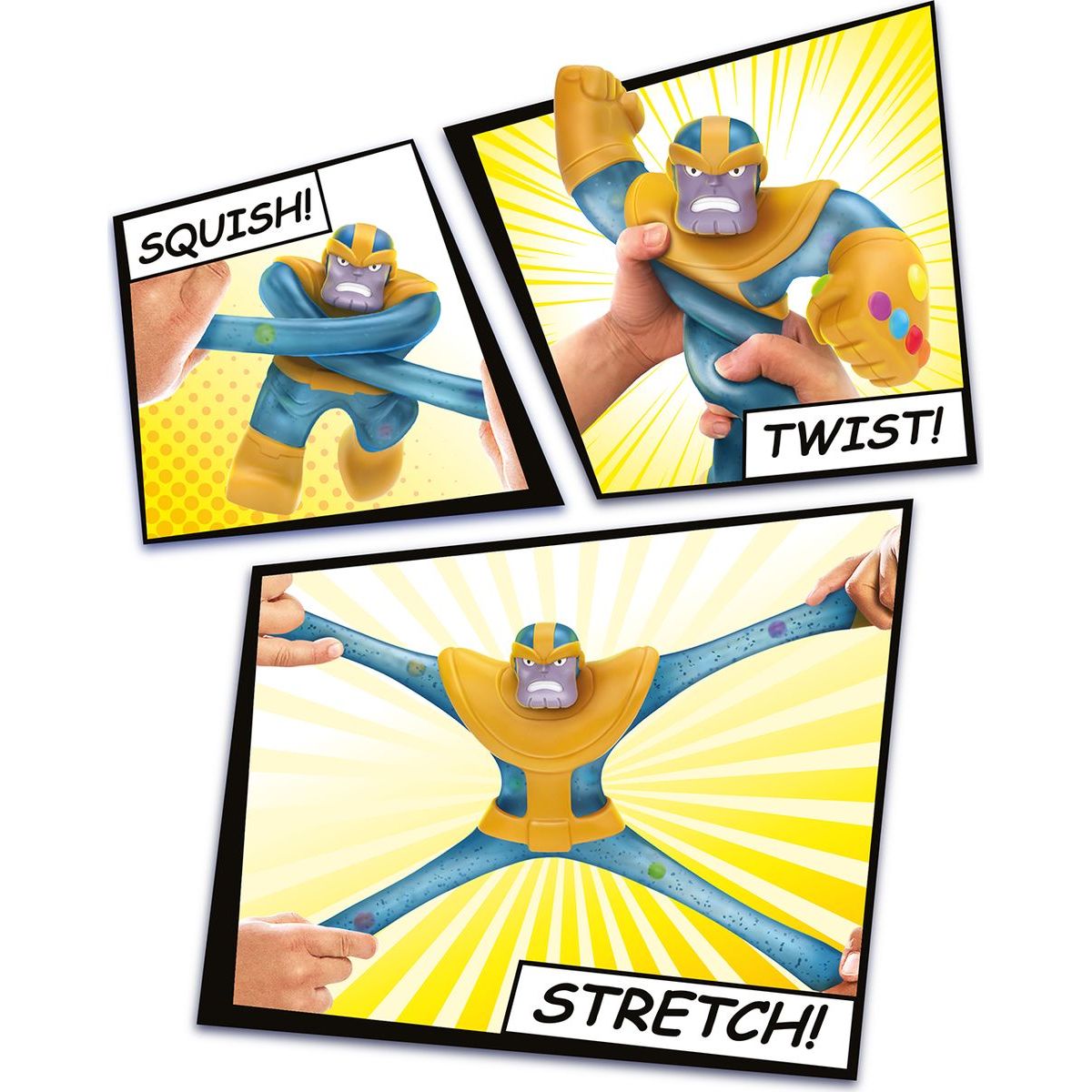 Goo Jit Zu figurka Marvel Supagoo Thanos 20 cm