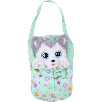 Baby Paws plyšové štěňátko bílošedé
