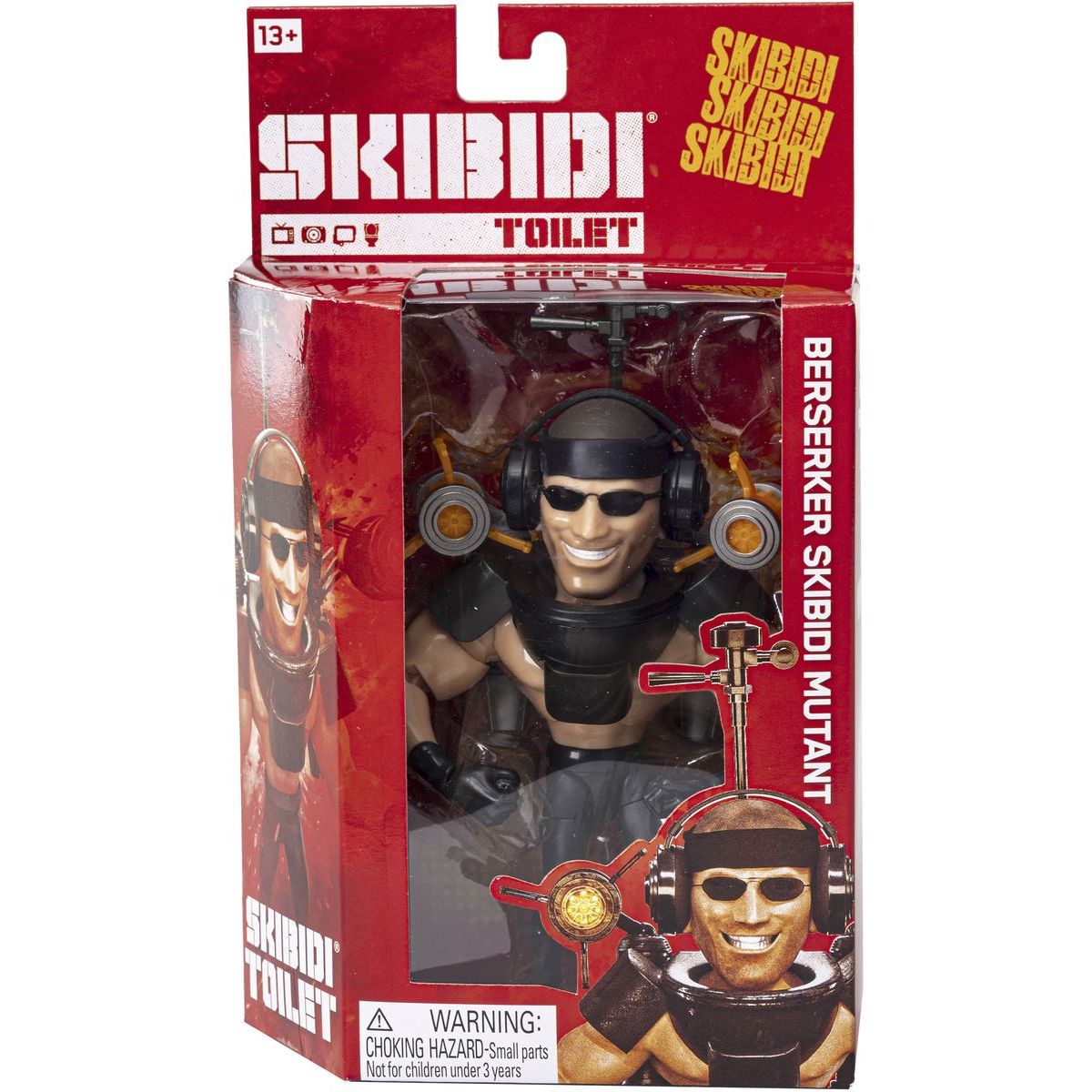 Alltoys Skibidi Toilet Deluxe figurka série 2 Berserker Skibidi Mutant