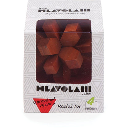 Alltoys Dřevěný hlavolam Ježek