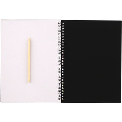 Teddies Škrabací notes duhový 10 listů