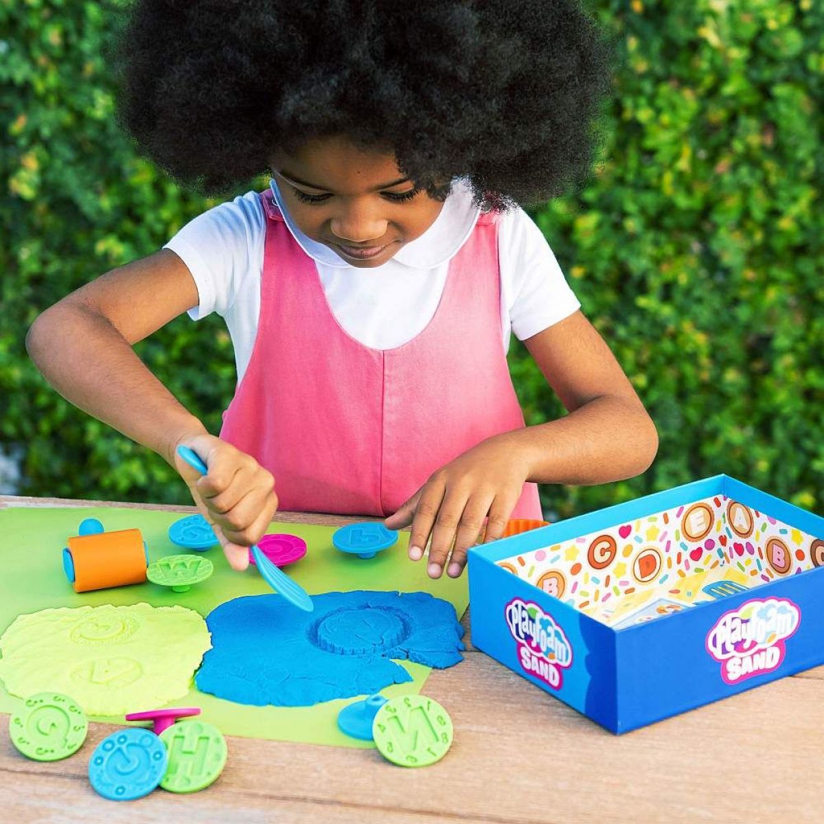 Playfoam® Sand Abeceda Sada s nástroji