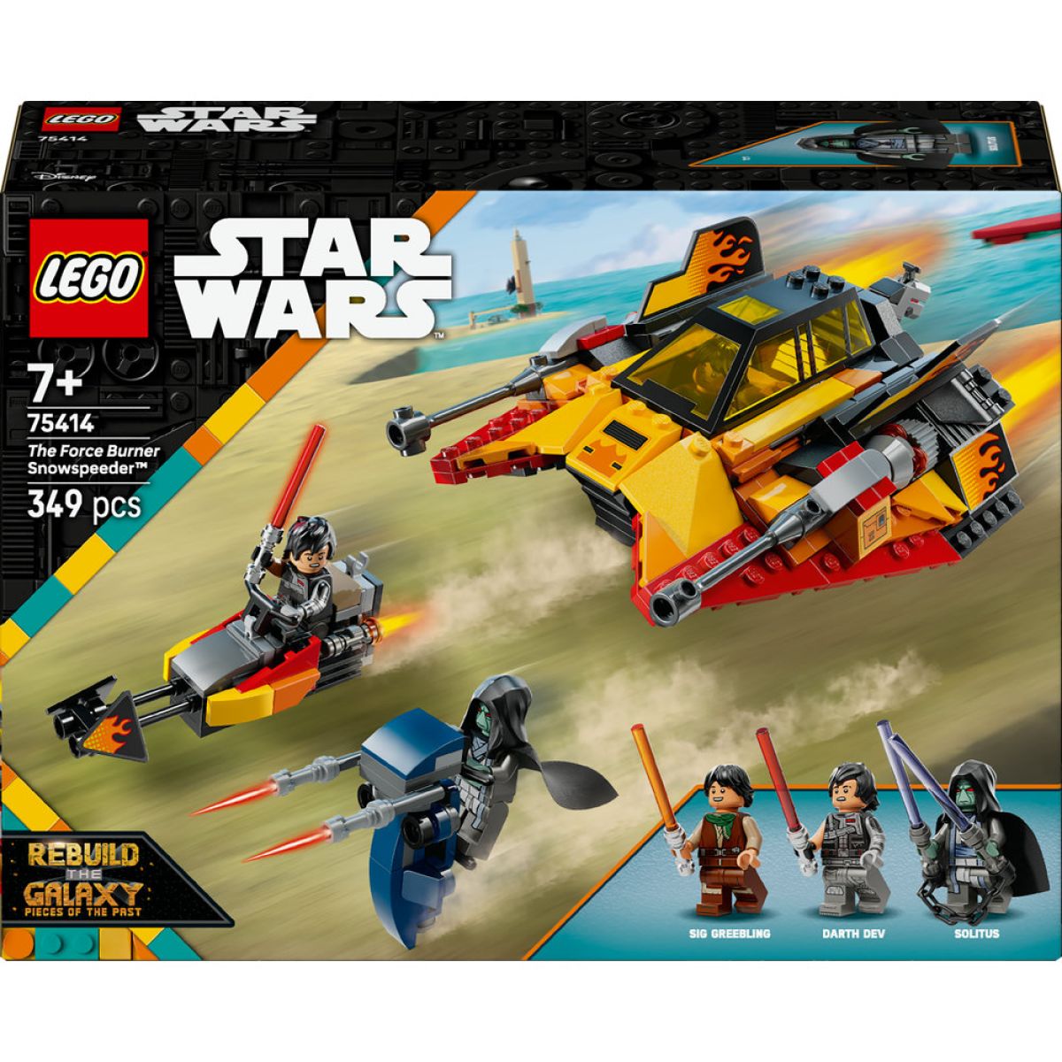 LEGO® Star Wars™ 75414 Sněžný spídr Force Burner