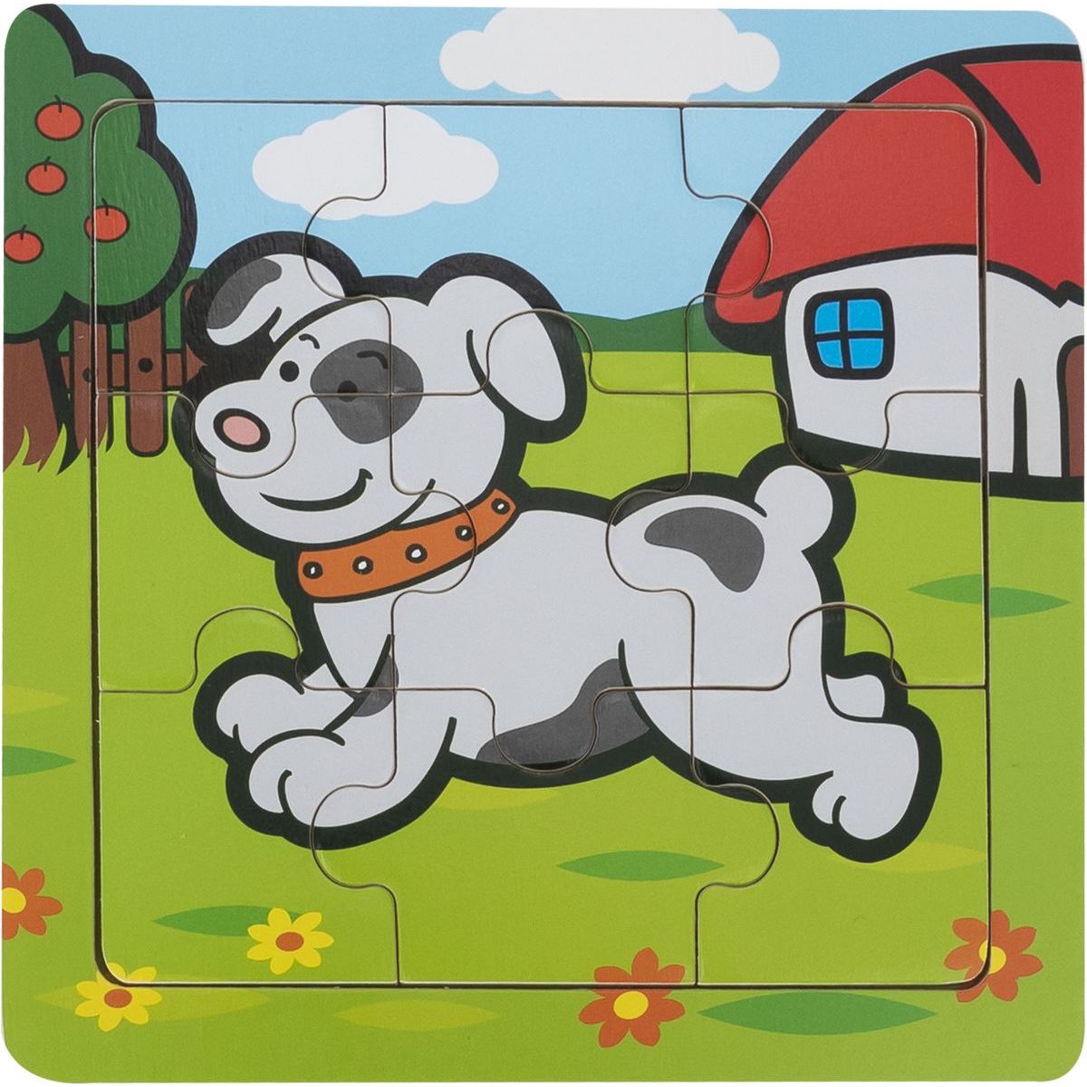 BABU - Edukativní puzzle - Pes