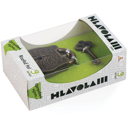 Alltoys Kovový hlavolam Zámek