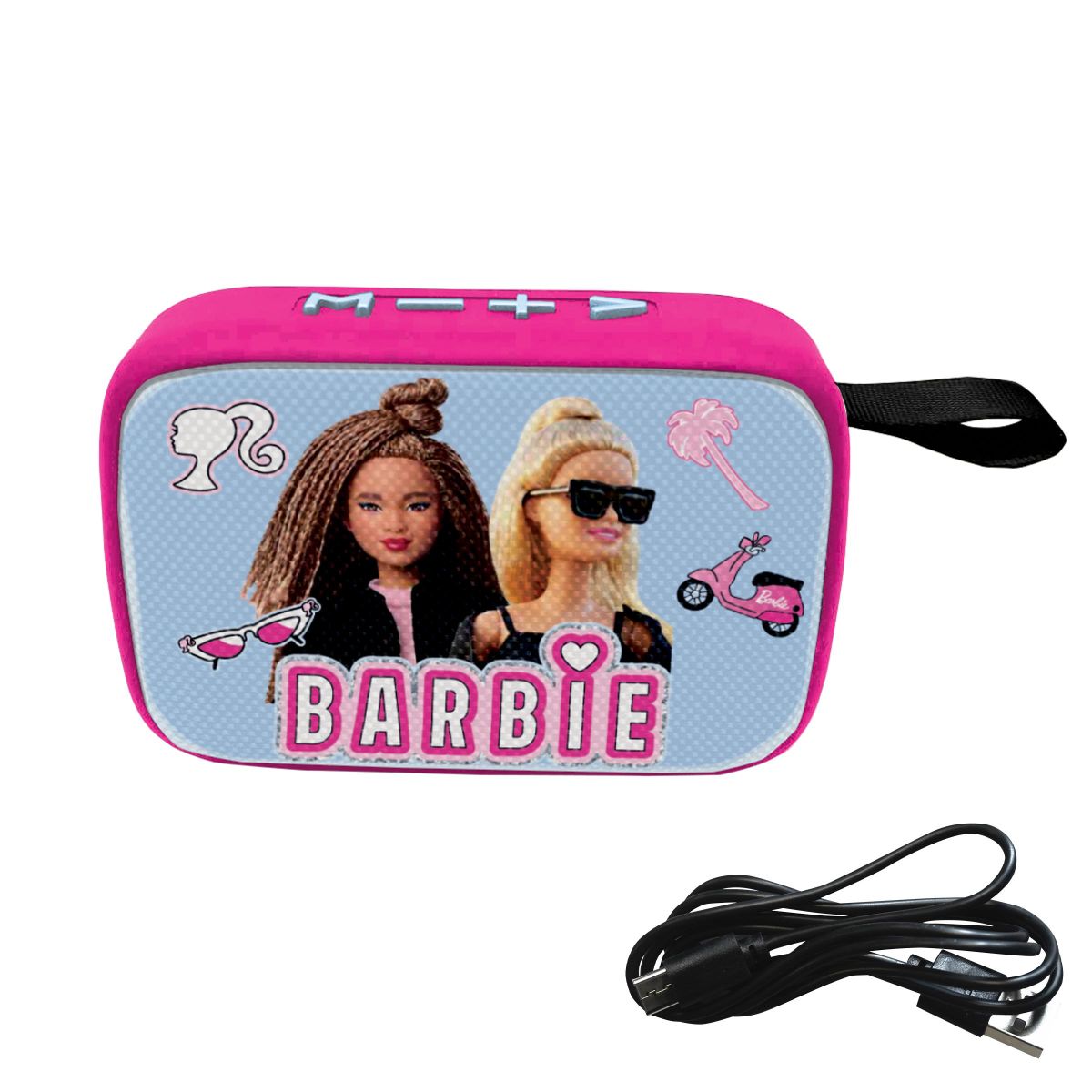 Lexibook Reproduktor Barbie s látkovým povrchem