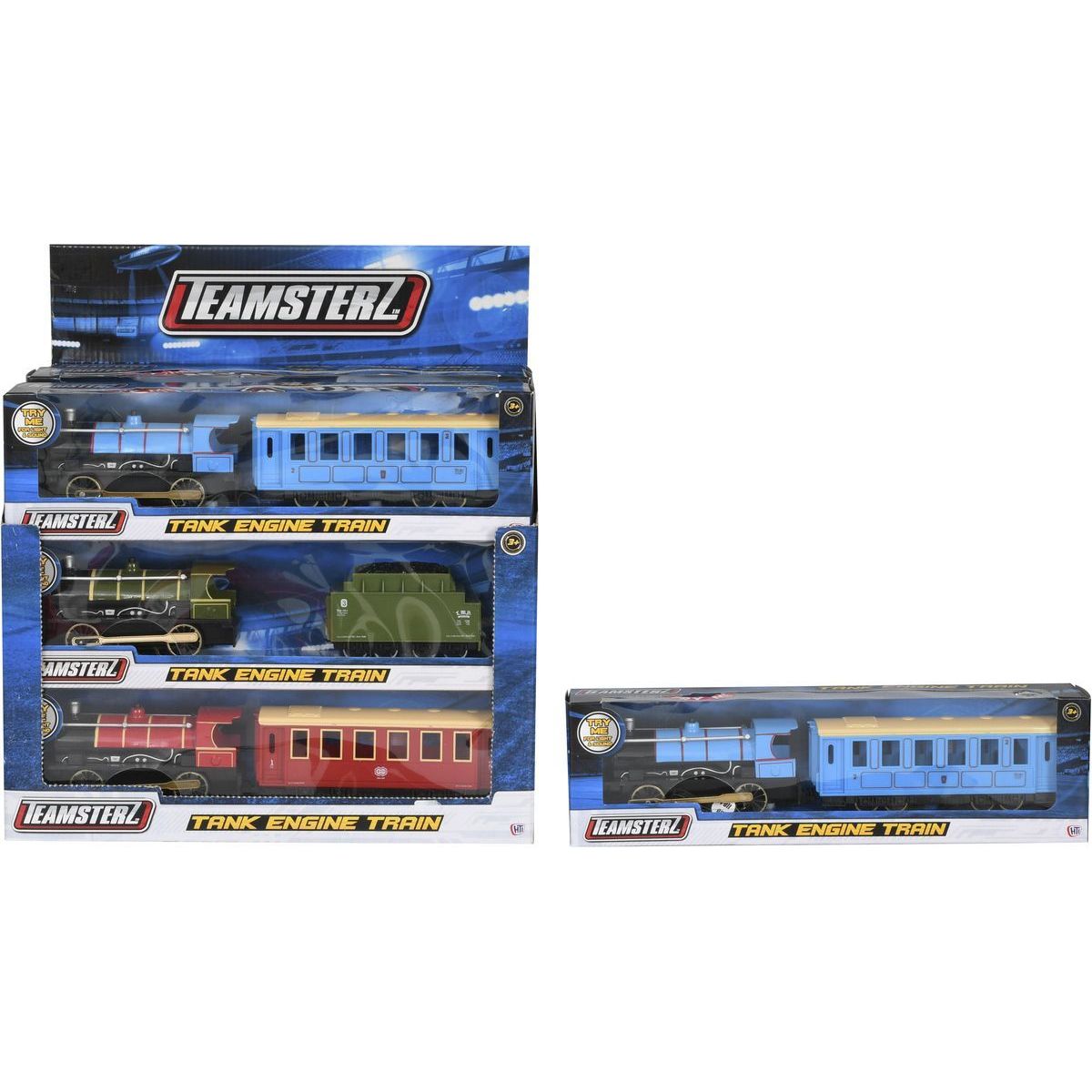 Halsall Teamsterz vlak s vagonem - zelený