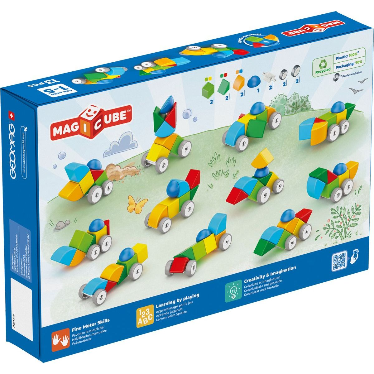 Geomag Magicube Auto 13 dílků
