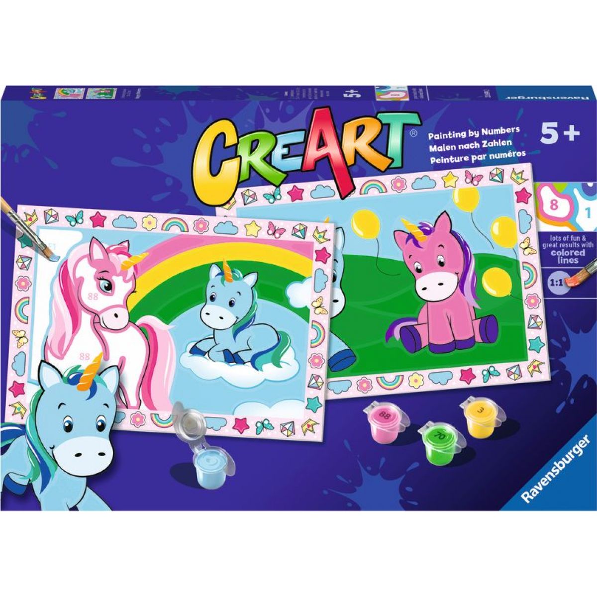 CreArt 236992 Roztomilí jednorožci