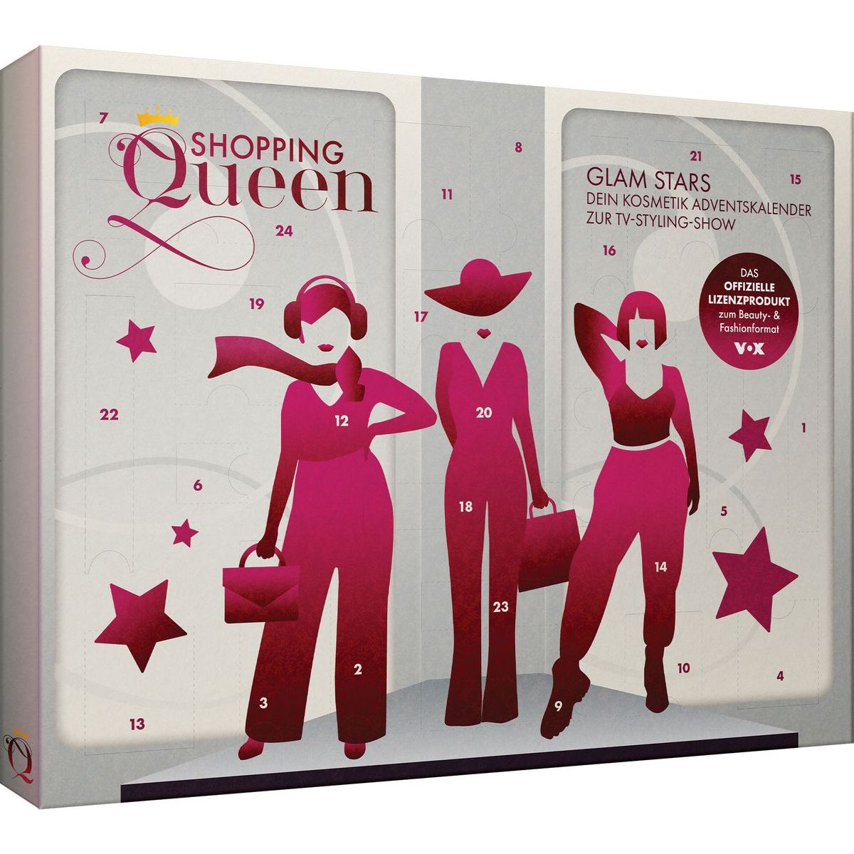 Adventní kalendář kosmetický Glam Stars