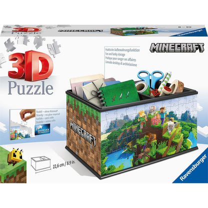 Ravensburger 3D Puzzle Úložná krabice Minecraft 216 dílků