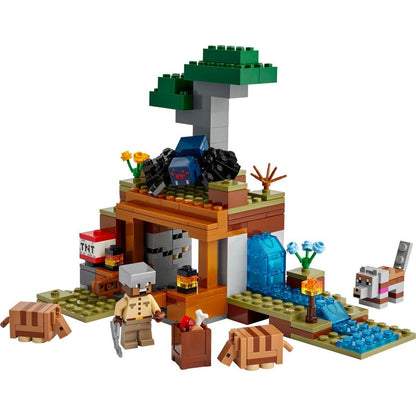 LEGO® Minecraft® 21269 Výprava do dolů a pásovec